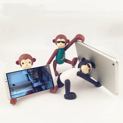 Armor King Cute Monkey Toy Adjustable Support for 3.5-6 inch Phones & 7-10 inch Tablets