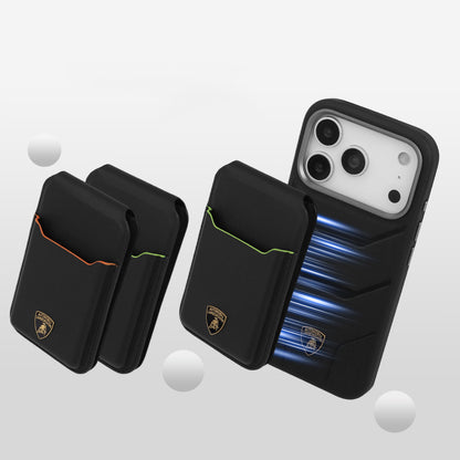 Lamborghini Leather Cardholder with Magnetic Module – TE D1