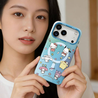 Sanrio Characters Duolele Party MagSafe All-inclusive Shockproof IMD Protective Case Cover