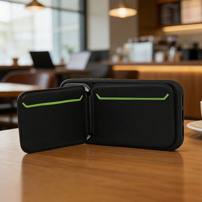 Lamborghini Leather Cardholder with Magnetic Module – TE D1