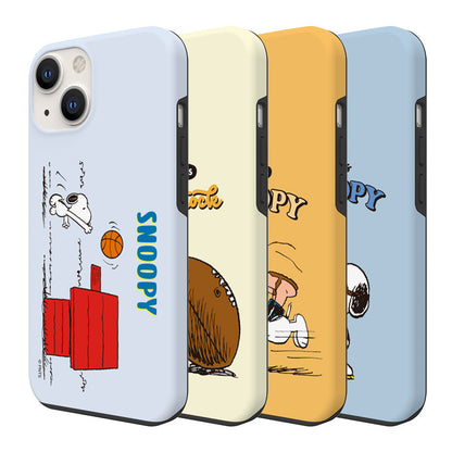 Snoopy Dual Layer TPU+PC Shockproof Guard Up Combo Case Cover