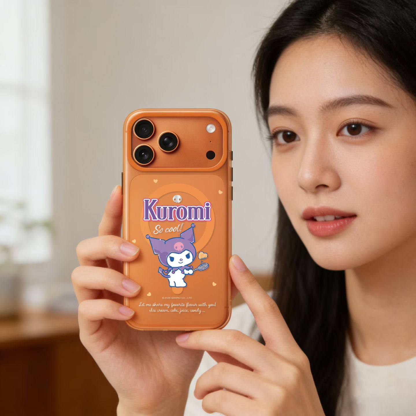 Sanrio Characters Best Flavor MagSafe All-inclusive Shockproof IMD Protective Case Cover