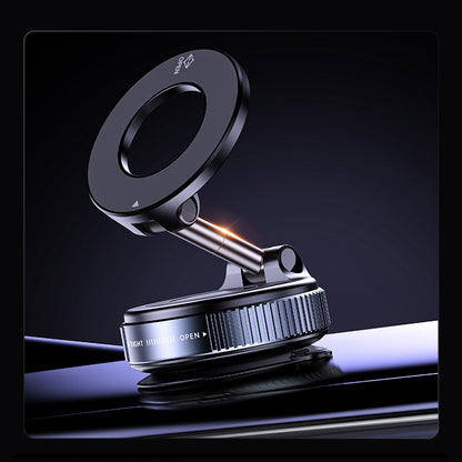 Armor King Vacuum Suction Magnetic Phone Mount Foldable Car Navigation Bracket