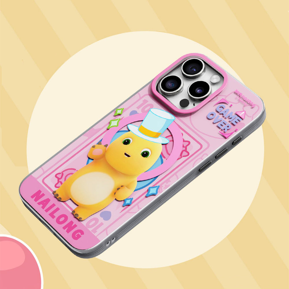 Nailong Pink Party MagSafe Anti-Scratch Shockproof Back Cover Case