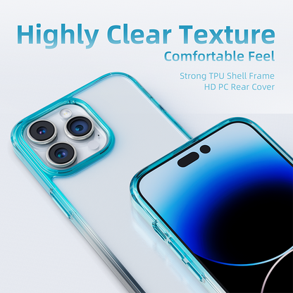 X-Doria Defense ClearVue Gradient Crystal Clear Shock-Absorbing Back Case Cover