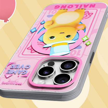 Nailong Pink Party MagSafe Anti-Scratch Shockproof Back Cover Case