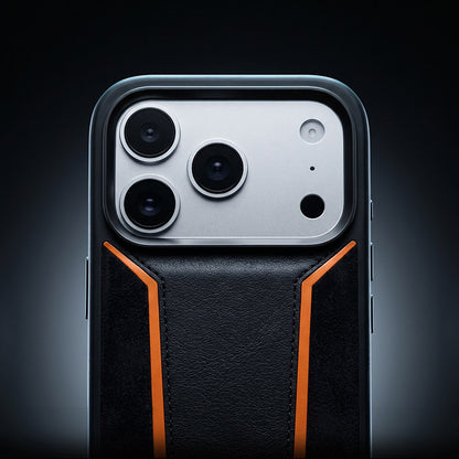 Lamborghini MagSafe Genuine Leather with Alcantara Phone Case - Revuelto D6