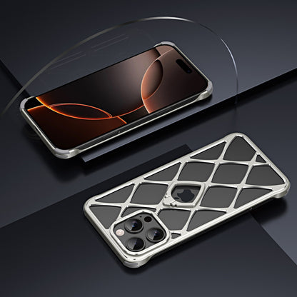 Armor King Star Check Heat Dissipation Invisible Bracket Aluminum Alloy Metal Case Cover