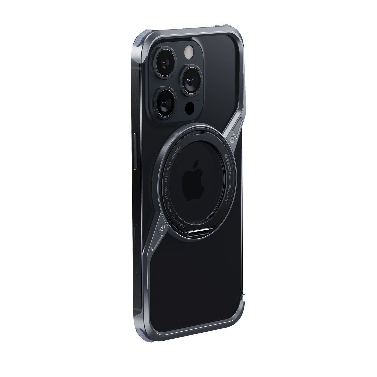 Armor King S Shell MagSafe Fulcrum Ring Stand Air Cushion Metal Case Cover