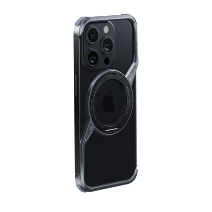 Armor King S Shell MagSafe Fulcrum Ring Stand Air Cushion Metal Case Cover