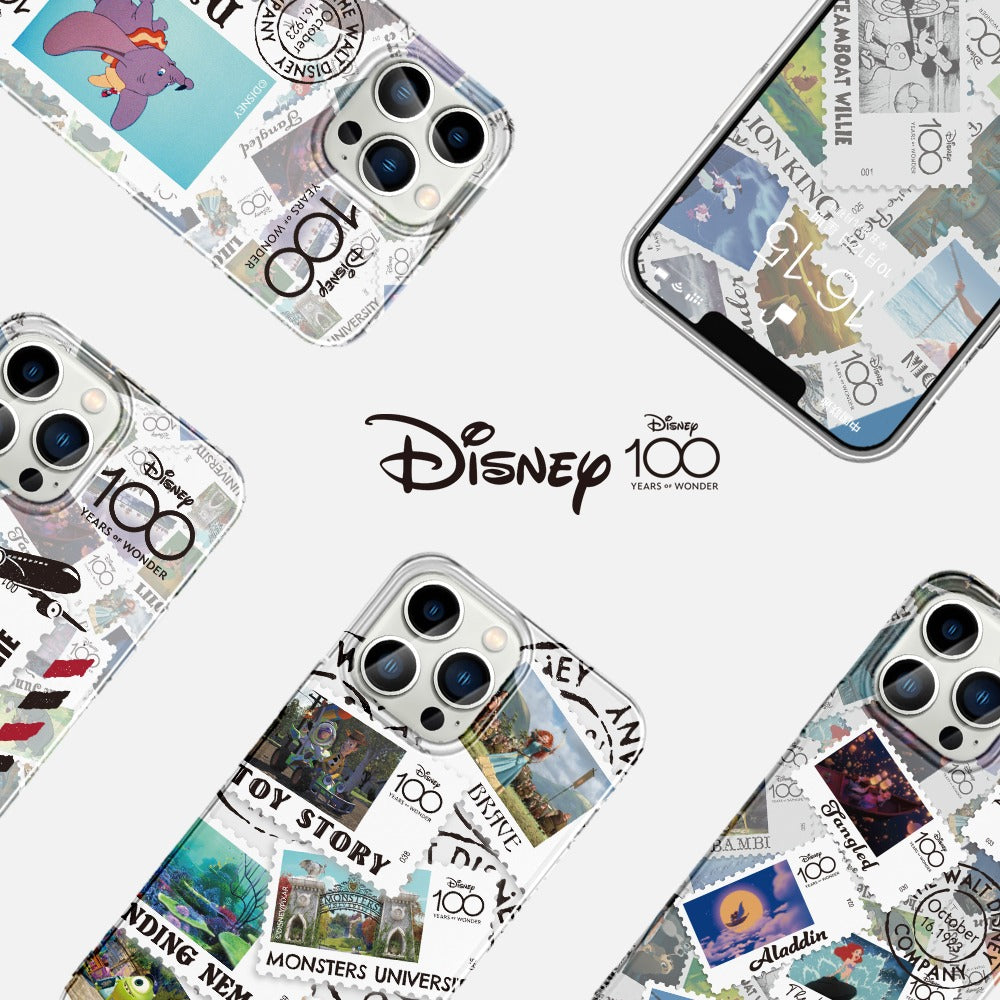 Disney 100th Anniversary Stamp TPU+PC Back Cover Case – Armor King Case