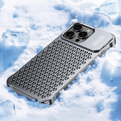 Armor King Lens Kickstand Heat Dissipation Metal Case Cover