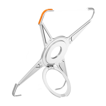 Amor King X 360° Magsafe Pivot Ring Stand True Air Shockproof Metal Alloy Case for Apple iPad