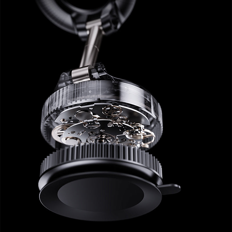 Armor King Vacuum Suction Magnetic Phone Mount Foldable Car Navigation Bracket