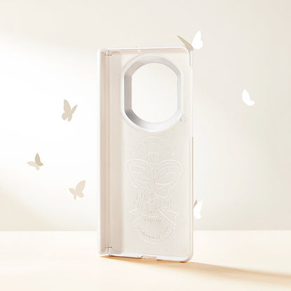 PYNANA Jewelry Aesthetics & Handcraft Holding Stars Wristband Stand Leather Case Cover with Axis