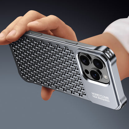 Armor King Lens Kickstand Heat Dissipation Metal Case Cover