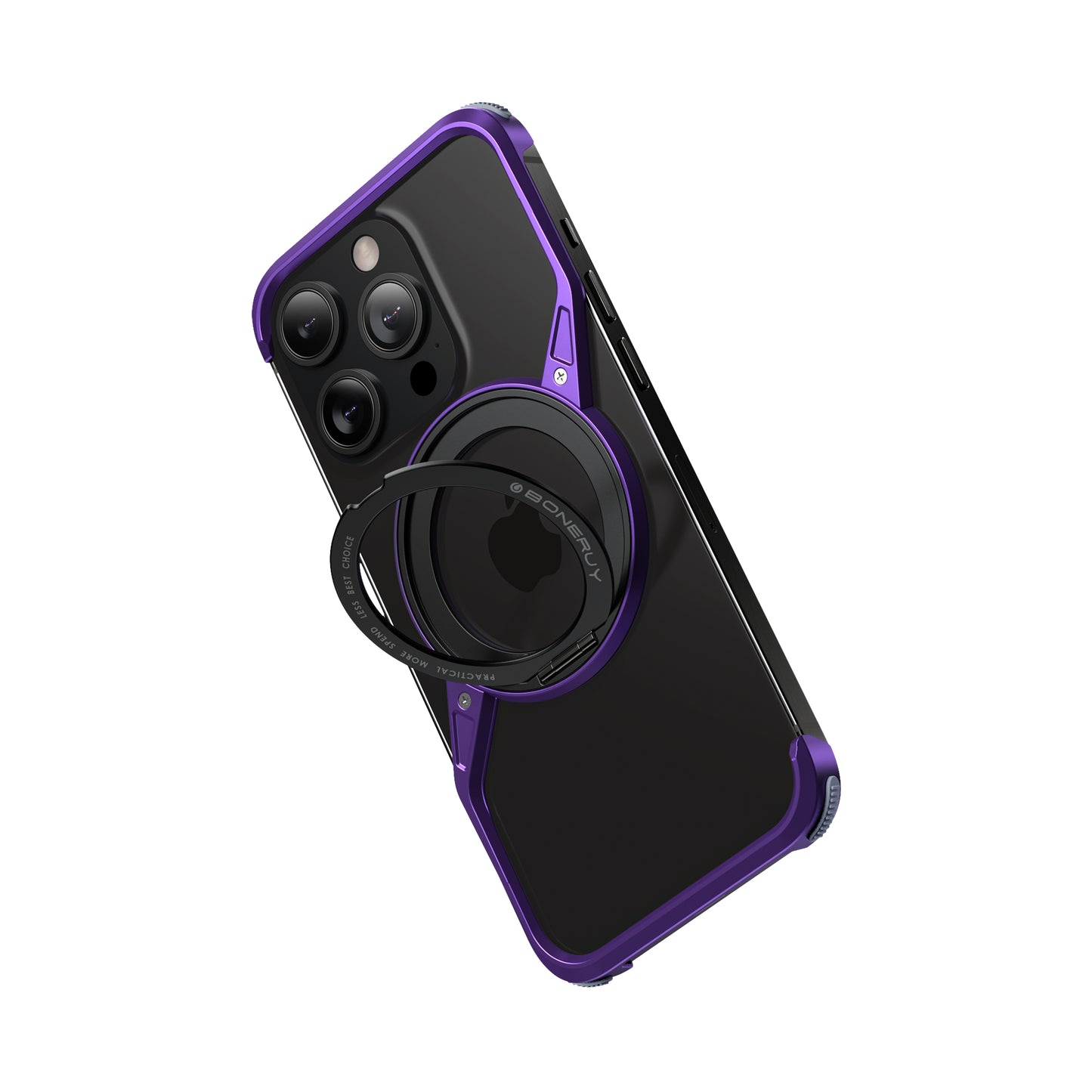 Armor King S Shell MagSafe Fulcrum Ring Stand Air Cushion Metal Case Cover