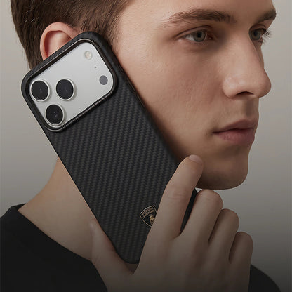 Lamborghini MagSafe Aramid Fiber Phone Case - Temerario D7
