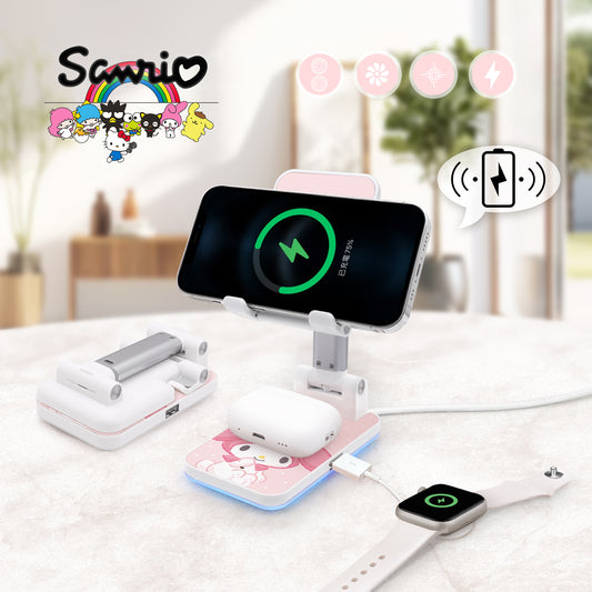 GARMMA Sanrio Characters Wireless Chargeing Stand Phone AirPods Charger