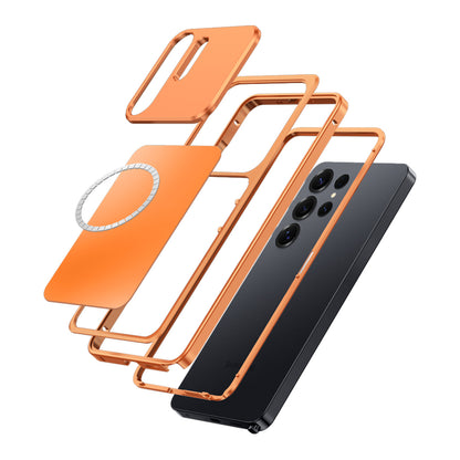 Armor King KuJia MagSafe Snap-on Metal Frame PC Back Case Cover