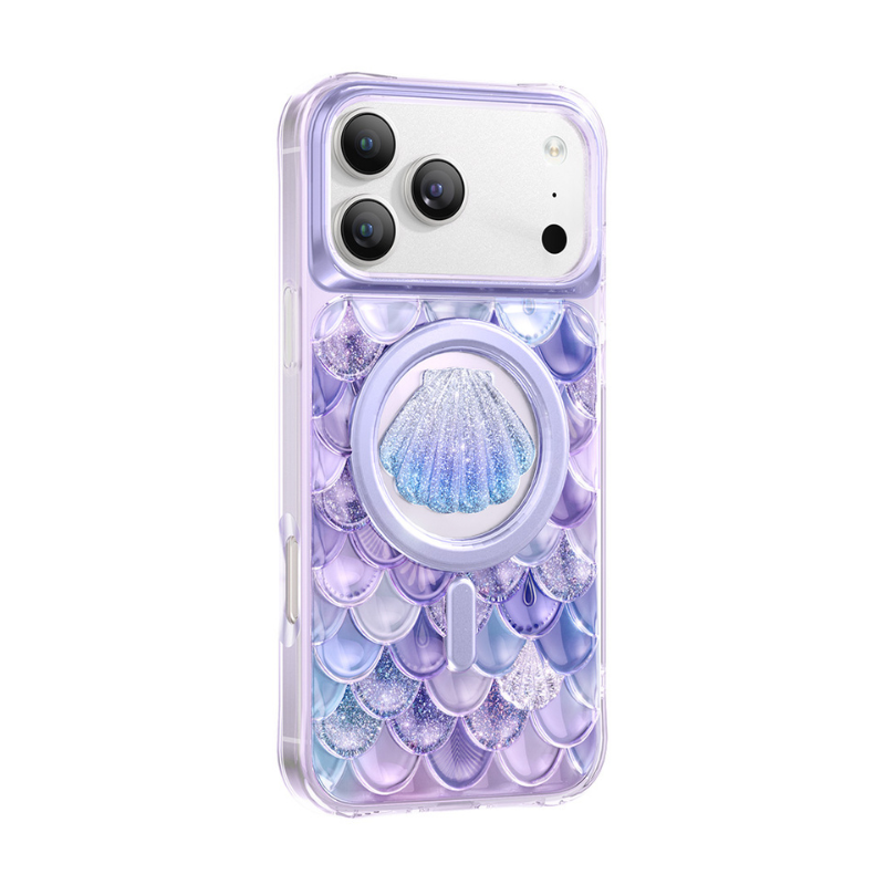 Keephone Iceland MagSafe Military-grade shockproof 3D Glitter Case Cover