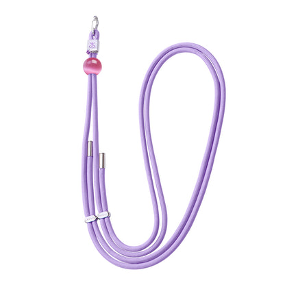PYNANA 2-in-1 Rope Phone Lanyard Cross-body Strap with Metal Charm Chain