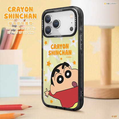 GARMMA Crayon Shin-chan Hello MagSafe Premium Military Grade Drop Tested Impact Case Cover