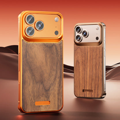 Armor King MagSafe Aluminum+Wood Heat Dissipation Aromatherapy Protective Cover Case