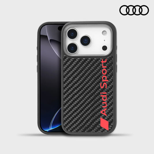 AUDI Carbon Fiber Phone Case Cover
