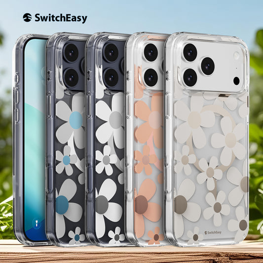 SwitchEasy Fleur M MagSafe 3D Patterned Shockproof Double In-Mold Case Cover