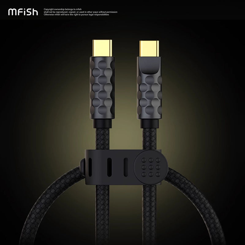 MfiSh Power Viper 240W 40Gbps USB4 Thunderbolt Type-C Data Cable Charging Line