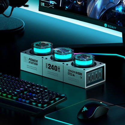 Mfish E-Tank Power Station 240W GaN PD Desktop Charger