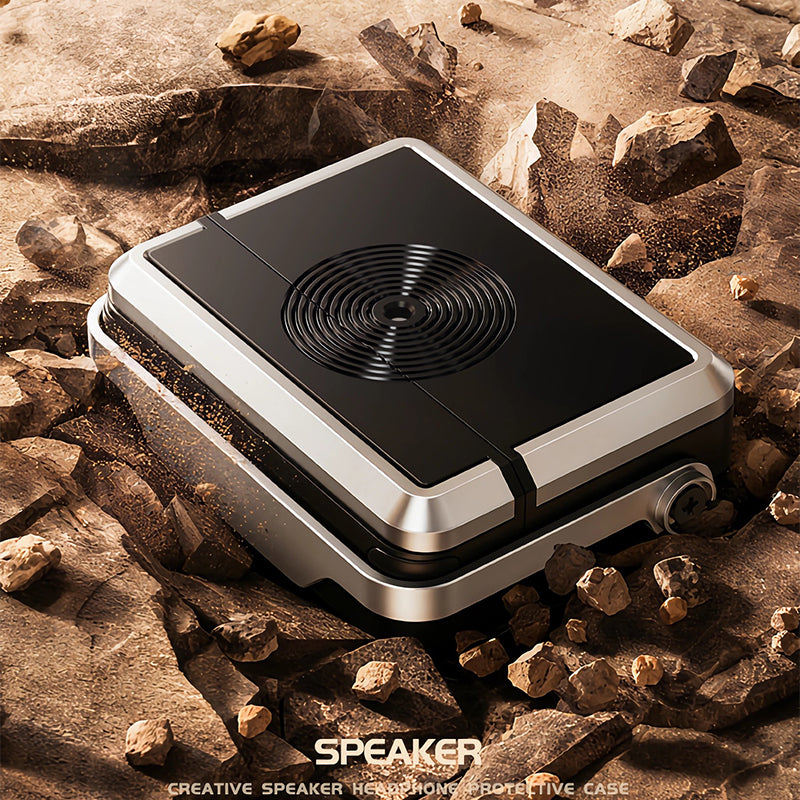 Oatsbasf Speaker Shockproof Silicone Protective Case for AirPods Pro 3