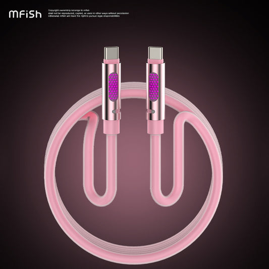 MfiSh Aroma Bee 240W Type-C to Type-C Aromatherapy Data Cable Charging Line