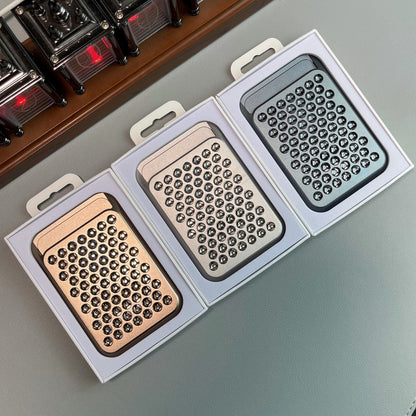 Armor King MagSafe Aluminum Alloy Phone Wallet Magnetic Card Holder