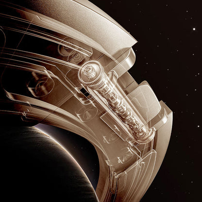 Armor King Bezel-less Aramid Fiber MagSafe Pivot Ring Stand PC Back Case Cover