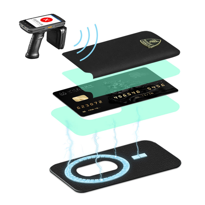 Lamborghini Leather Wallet with MagSafe - Urus D8