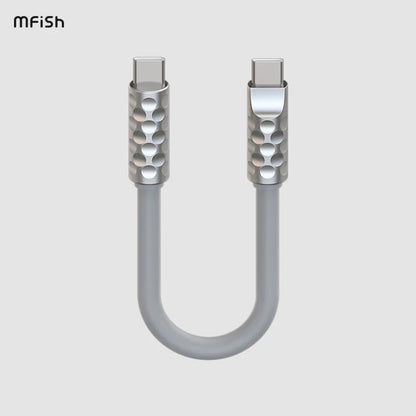 MfiSh Power Viper Type-C to Type-C/Lightning 20cm Data Cable Charging Line