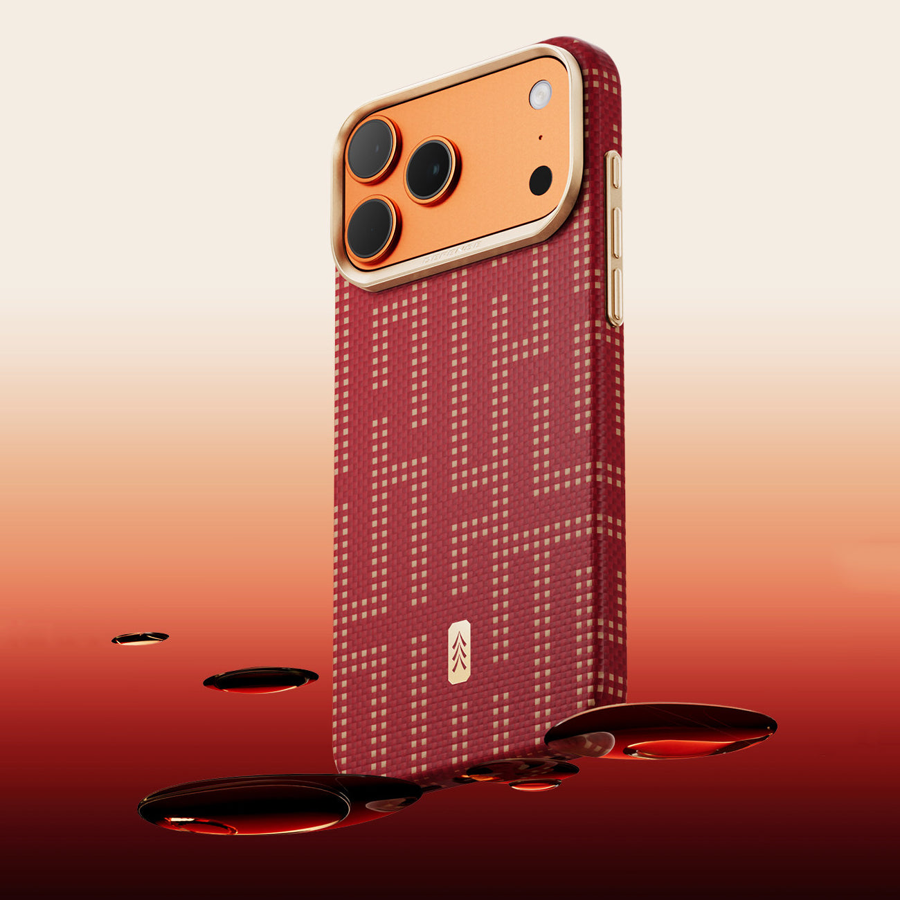 X-Doria Defense Qi Zero Gravity MagSafe Oriental Woven Aramid Fiber Case Cover