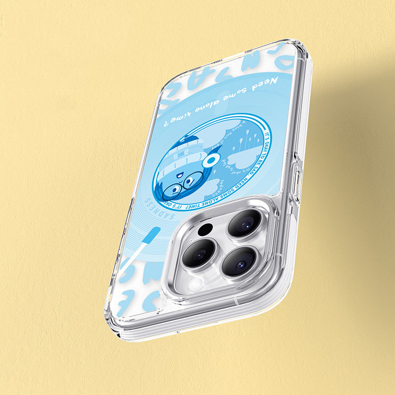 Disney Characters MagSafe Shockproof Transparent Protective Case Cover