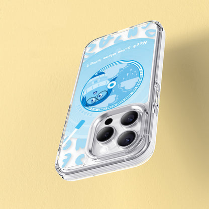 Disney Characters MagSafe Shockproof Transparent Protective Case Cover