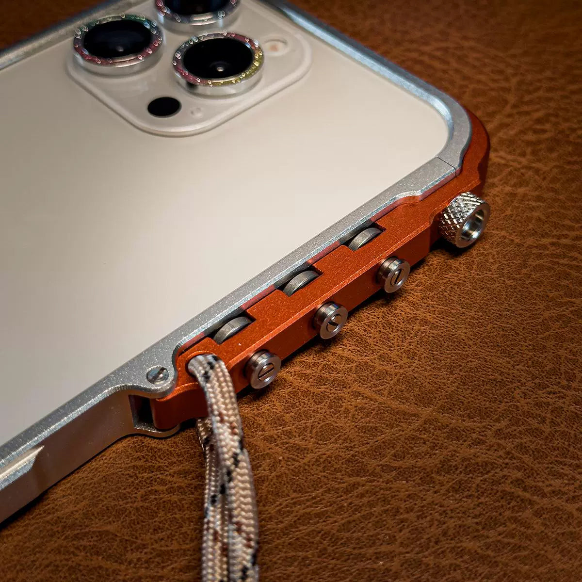 Armor King Trigger Mechanical Armor Premium Metal Bumper Case