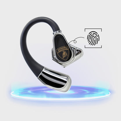 Lamborghini Bluetooth 6.0 True Wireless Earphones OWS Open Ear Earbuds - Sián Roadster D1