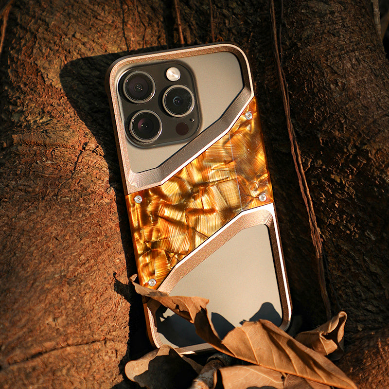 Armor King Delicate Aluminum Alloy Heat Dissipation Bezel-less Metal Case Cover