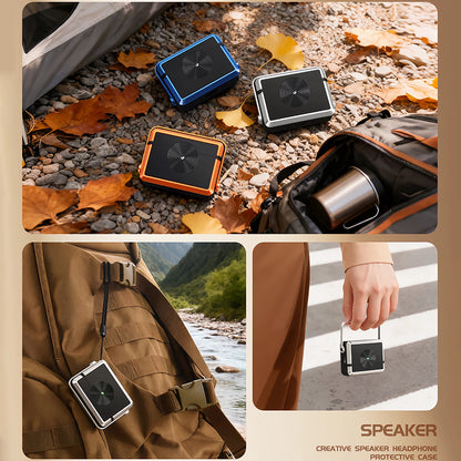 Oatsbasf Speaker Shockproof Silicone Protective Case for AirPods Pro 3