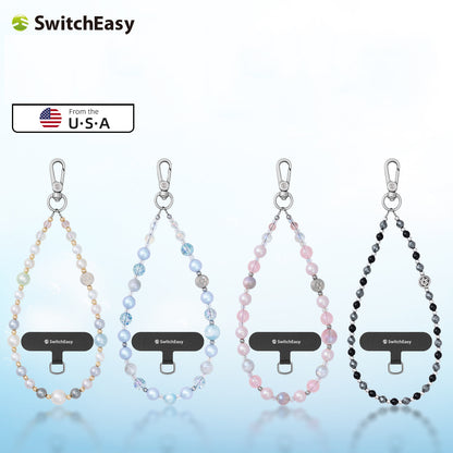 SwitchEasy LuxeLink Wrist Strap + Strap Card Phone Lanyard