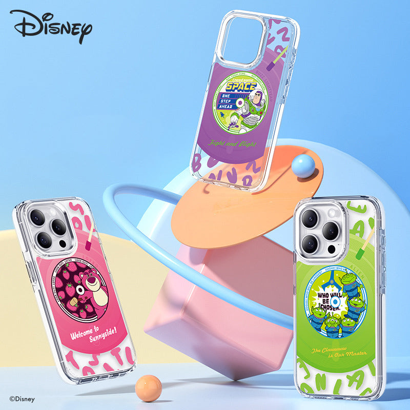 Disney Characters MagSafe Shockproof Transparent Protective Case Cover