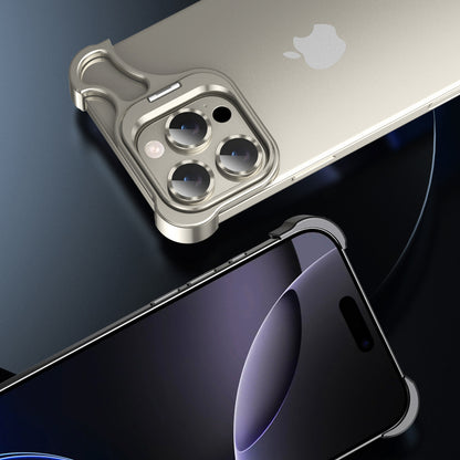 Armor King Wing Skeleton Lens Stand Frameless Anti-fall Metal Case Cover