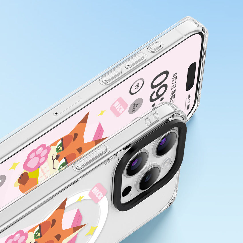 Disney Zootopia 2 MagSafe Shockproof Transparent Case Cover