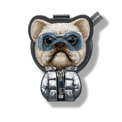 Nimmy Cool Glasses 2.0 Cute Pets 3D Embroidery Magnetic Bracket Phone Holder